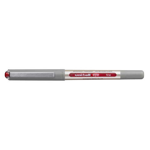 Penna gel con cappuccio Uni-Ball Eye 0,7 mm rosso M UB157E R